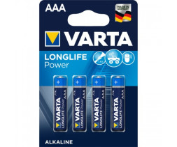 Батарейки Varta   AAA  (Мизинчиковые) LR03  High Energy Alkaline цена за 4шт.