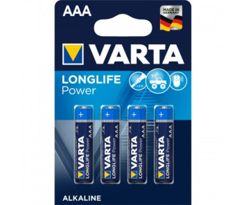 Батарейки Varta   AAA  (Мизинчиковые) LR03  High Energy Alkaline цена за 4шт.