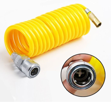 Шланг Carlife воздушный спиральный  3м.