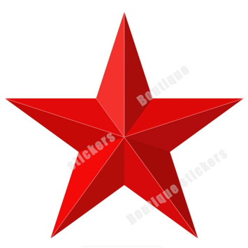 Наклейка советская &quot;звезда&quot;