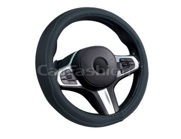 Оплетка на руль   CF  DERBY - М, Чёрный/Серый