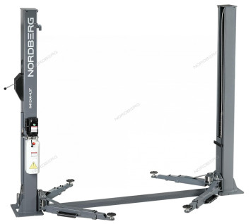 Двухстоечный подъемник NORDBERG N4124AM-4,5G с нижней синхронизацией