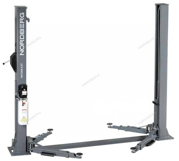Двухстоечный подъемник NORDBERG N4124AM-4,5G с нижней синхронизацией