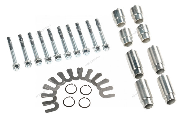 Двухстоечный подъемник NORDBERG N4124AM-4,5G с нижней синхронизацией