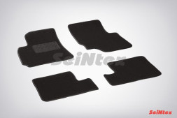 Коврики текстильн. CHERY TIGGO 2006-2014г.  /компл.4шт./осн.резин./  LUX