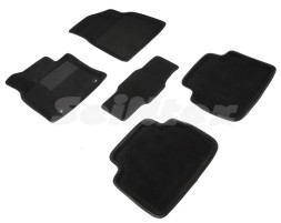 Коврики  Toyota Camry VIII  V70  2018г- /компл.5шт./осн.резин./ 3D