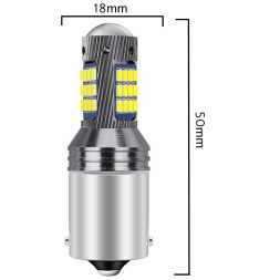 SOLAR  Свет-од  12V  T25  42 SMD 2016  21/5W   BAY15d белый