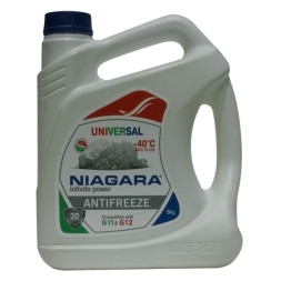 Антифриз  "Niagara"  G11-G12  (бесцветный) 5 кг  УНИВЕРСАЛЬНЫЙ