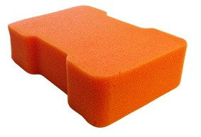 Губка "AVS" крафт с малыми порами 17х12х5,5см SP-05