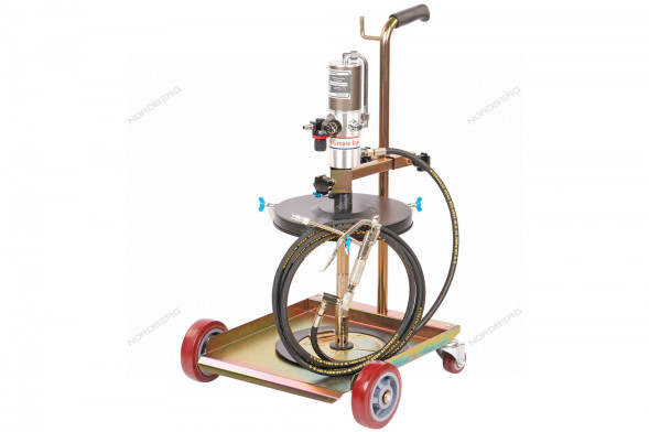 Пневматическая установка NORDBERG NO5030 для раздачи густой смазки из бочек (20-60 л) 