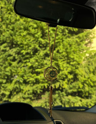 Подвески на зеркало заднего Ислам &quot;Аллах&quot; черный