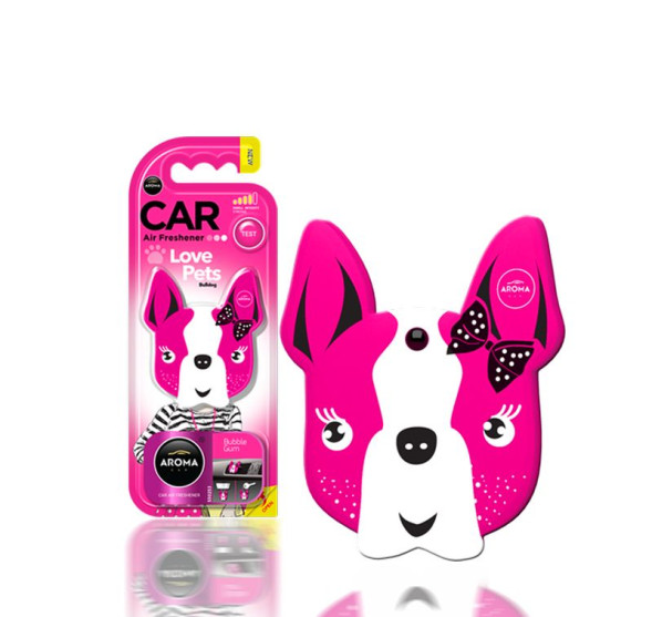 Осв.воздуха  AROMA CAR  Dog &quot;Pink Blossom&quot;  (на дефлектор/подвесной)