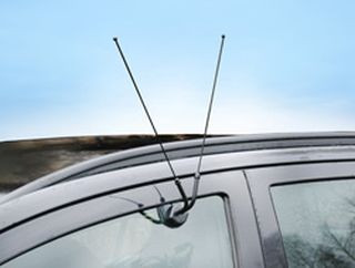 Антенна TV Триада - 690 Профи&quot; (МВ, ДМВ) наружн. с клипсой на боковое стекло, 2 режима (город/трасса