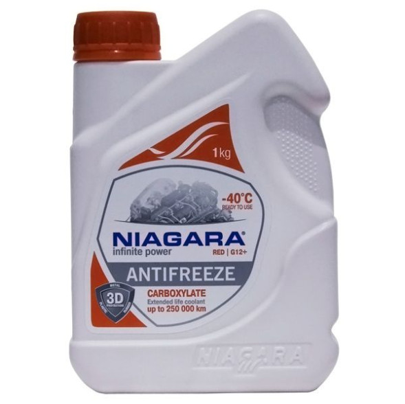 Антифриз  &quot;Niagara&quot;  G12+  (красный) 1 кг