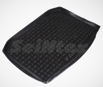 Коврик багажн.  Skoda Fabia HB (07-)   (РЕЗИНА)