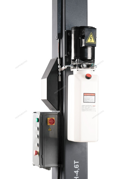 Двухстоечный подъемник NORDBERG N4124HE-4,5G с верхней синхронизацией и электростопорами