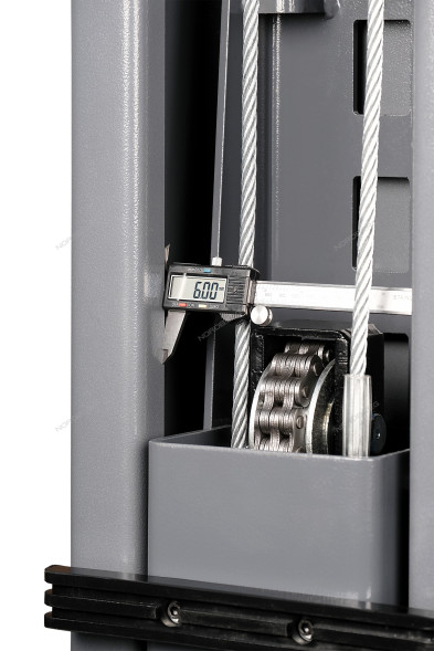 Двухстоечный подъемник NORDBERG N4124HE-4,5G с верхней синхронизацией и электростопорами