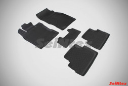 Коврики резиновые   Nissan Qashgai II с 2016г.-  БОРТ