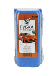 Губка "Li-Sa" для мытья автомобиля "Рельса"