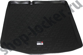 Коврик багажн.  Skoda Fabia HB (15-)