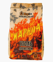Уголь древесный "ЖАРЮГА" 10 литров