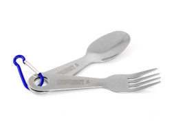 Набор столовых приборов "СЛЕДОПЫТ", на карабине (ложка, вилка)