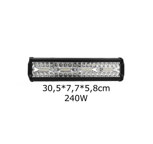 Фара Off Road   SOLAR  ближний свет   80 SMD,  240W, 6000K  (305*77*58мм)  12-24V