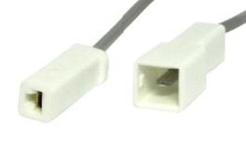 ЭТ Монтажный разъем 1 контакт (2.8 мм)  с проводом  (цена за 1штук)