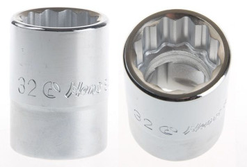 Инструмент HANS. Головка торцевая 1&quot;DR 12-гран.80мм