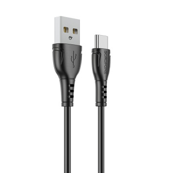 Кабель Borofone  USB - Type-C  (1м)  черный BX51