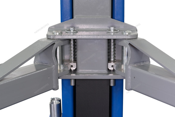 Двухстоечный подъемник Nordberg N4122AE-5T с нижней синхронизацией и электростопорами