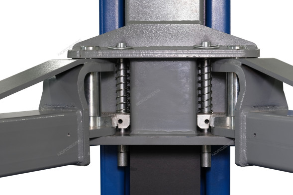 Двухстоечный подъемник Nordberg N4122AE-5T с нижней синхронизацией и электростопорами