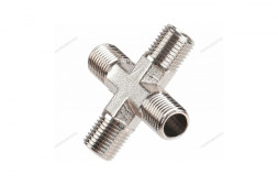 Резьбовой переходник крест (MMMМ - 1/4")