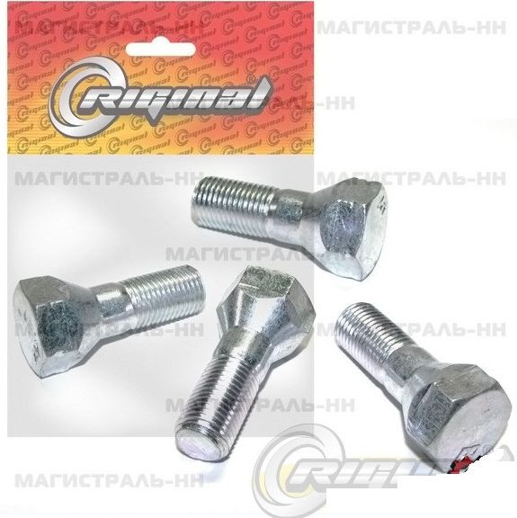Болт колесный ВАЗ-2101-2107 М12х27 (К-Т 4 ШТ.) &quot;Riginal&quot;