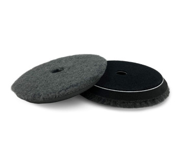 DETAIL  Полировальный круг 130/150 черный меховой (из овечьей шерсти)