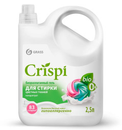 GRASS  Средство для стирки. Гель для цветных вещей  \"CRISPI\"  2,5л.