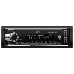 Автомагн.  ACV-930BW  (белый)  USB/SD/FM ресивер Bluetooth  4х50 Вт
