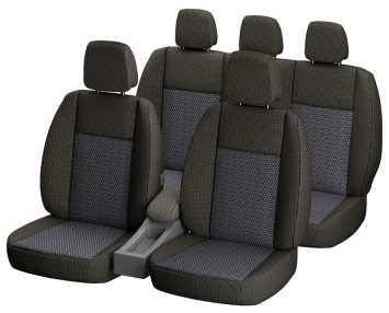 АВТОЧЕХЛЫ   Lada Samara (08, 09, 013, 014, 015)  &quot;Гобелен&quot;  темно-серый