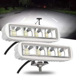 Ходовые огни  SOLAR  24 SMD 72W, 6000Лм 160*46*43мм  2шт. белый