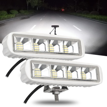 Ходовые огни SOLAR 24 SMD 72W, 6000Лм 160*46*43мм 2шт. белый