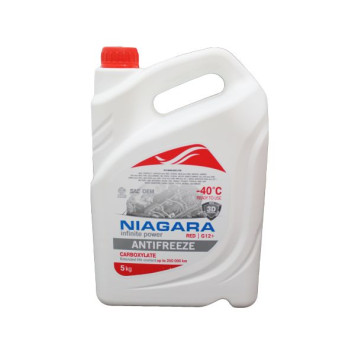 Антифриз  &quot;Niagara&quot;  G12+  (красный) 5 кг