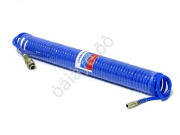 Шланг PU спиральный 10м*8мм*5мм с быстросъёмом 1/4" "М5"