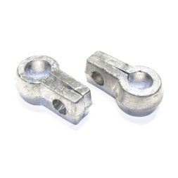 Клеммы аккумулятора &quot;VOLTON&quot; в пакете (свинец)  для грузовых  300гр. -2шт .