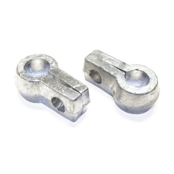 Клеммы аккумулятора &quot;VOLTON&quot; в пакете (свинец)  для грузовых  300гр. -2шт .