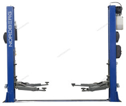 Двухстоечный подъемник Nordberg N4125-4,5T с нижней синхронизацией