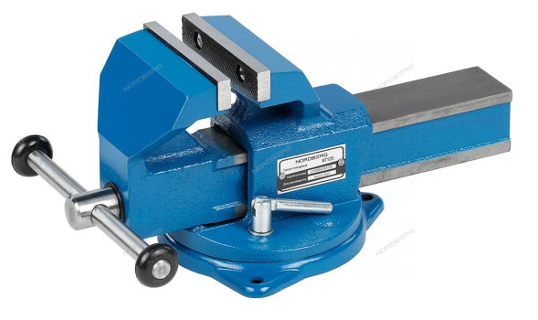 Тиски слесарные NORDBERG NT125 (160 мм)