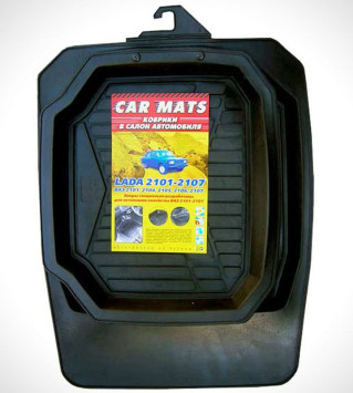 Коврики резиновые   Lada 2108-21099  (корыто) (4шт)
