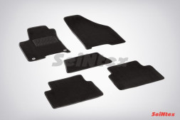 Коврики текстильн. Chevrolet Lacetti 2004-2013г. /компл.5шт./осн.резин./  LUX