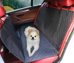 Накидка на второй ряд сиденья для перевозки животных "автогамак"