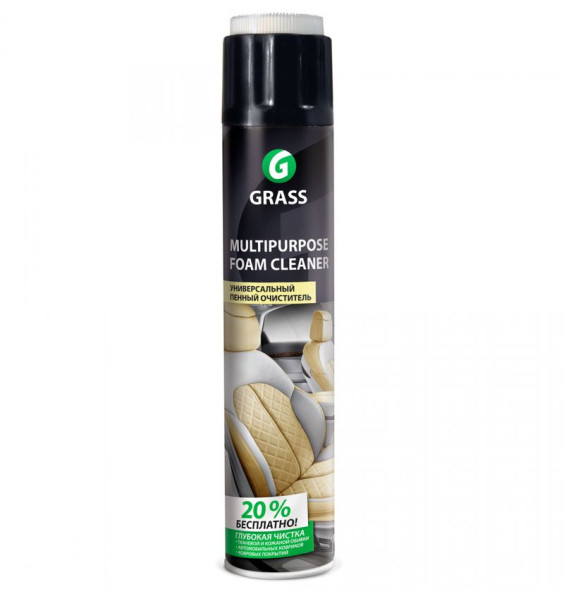 GRASS  Очиститель салона пенный для тканевой обивки «Multipurpose Foam Cleaner» (аэрозоль 750 мл)